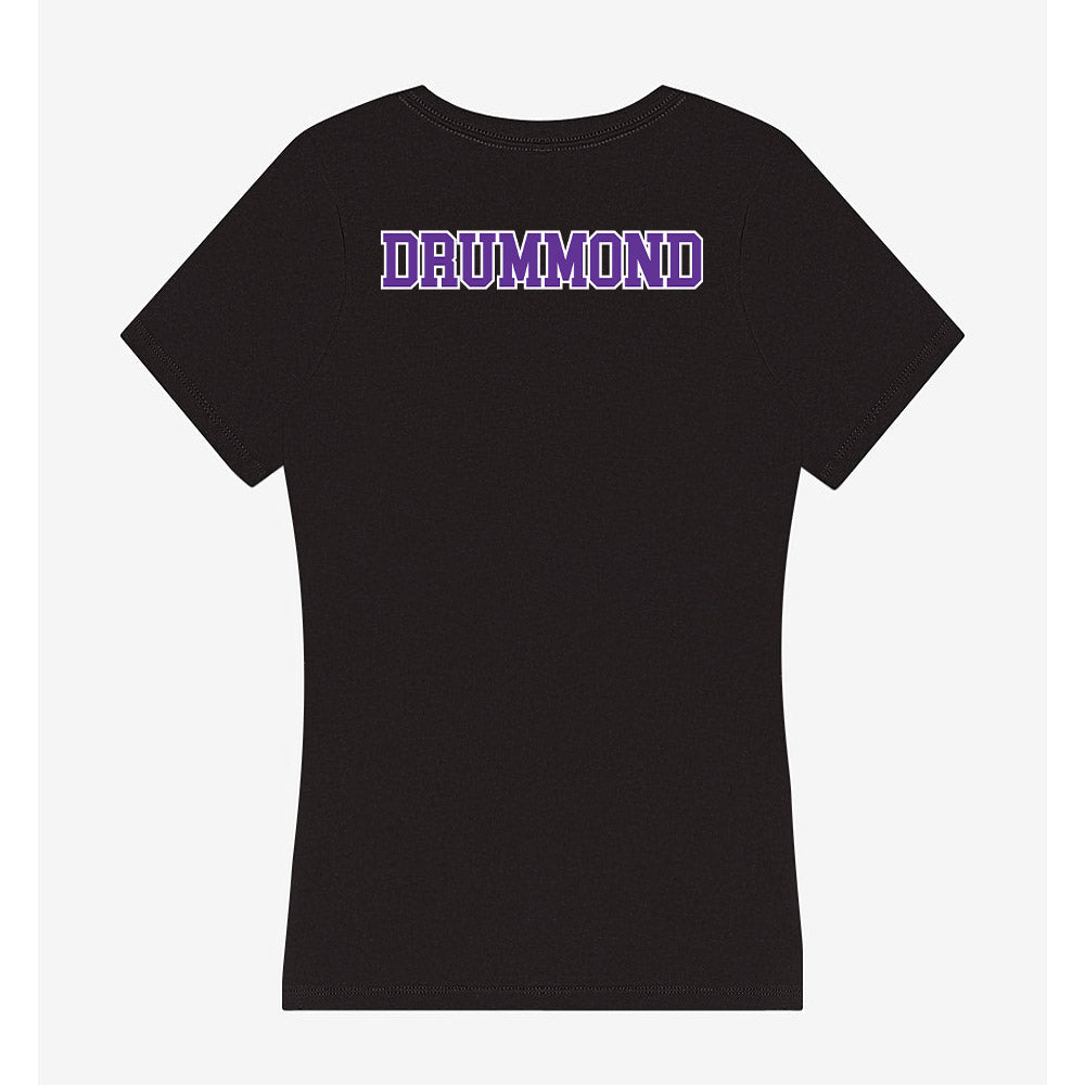 Northwestern State - NCAA Women's Track & Field : Alexandria Drummond - Women's V-Neck T-Shirt-1