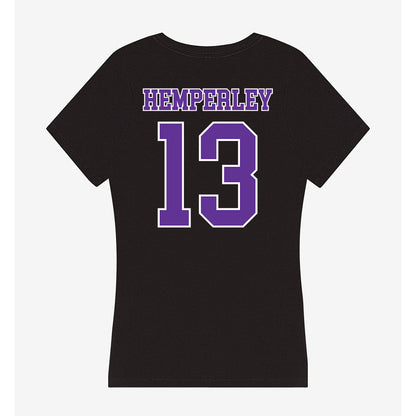 Northwestern State - NCAA Women's Soccer : Kendall Hemperley - Women's V-Neck T-Shirt-1