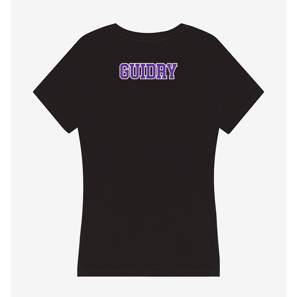 Northwestern State - NCAA Men's Track & Field : Blake Guidry - Women's V-Neck T-Shirt-1