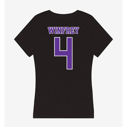 Northwestern State - NCAA Women's Volleyball : Kenadii Winfrey - Women's V-Neck T-Shirt-1