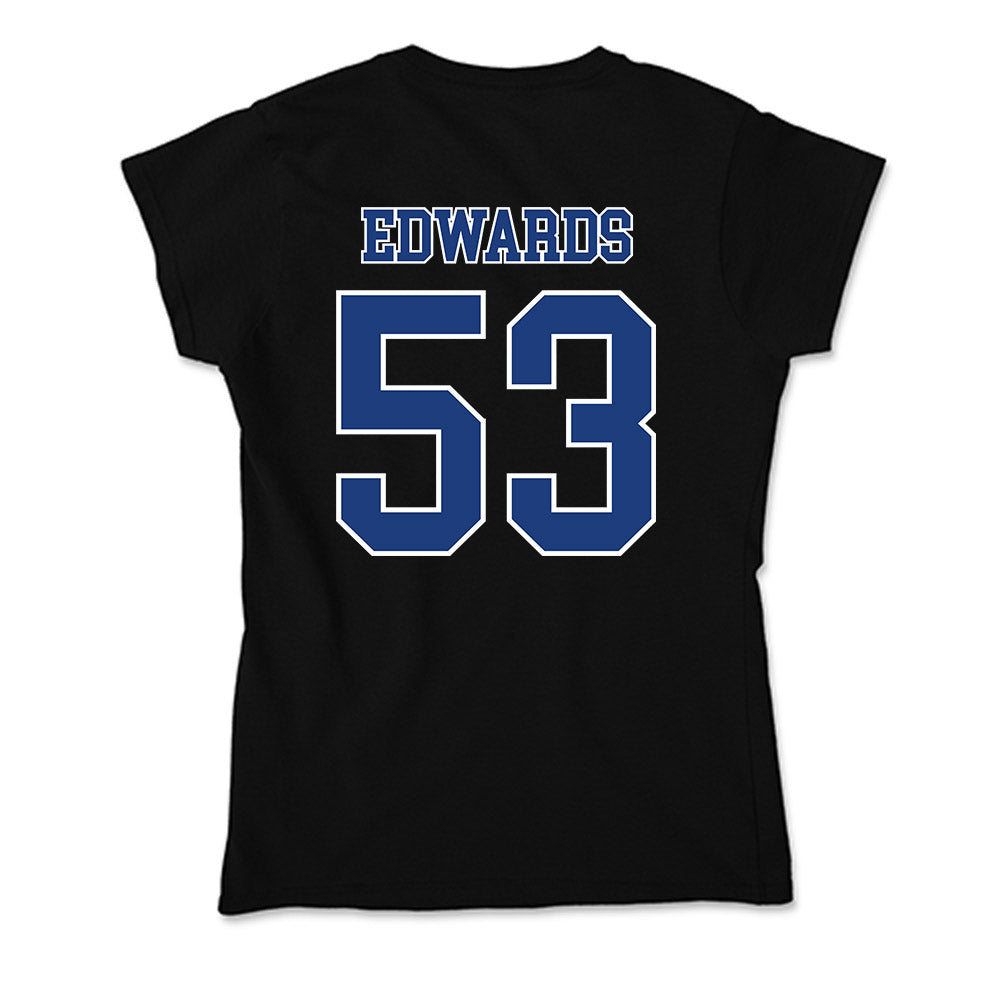 McNeese State - NCAA Football : Chris Edwards - Soft Style Women’s T-Shirt-1