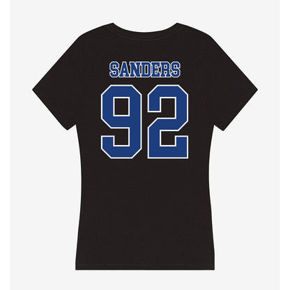 McNeese State - NCAA Football : Carlos Sanders - Women's V-Neck T-Shirt-1