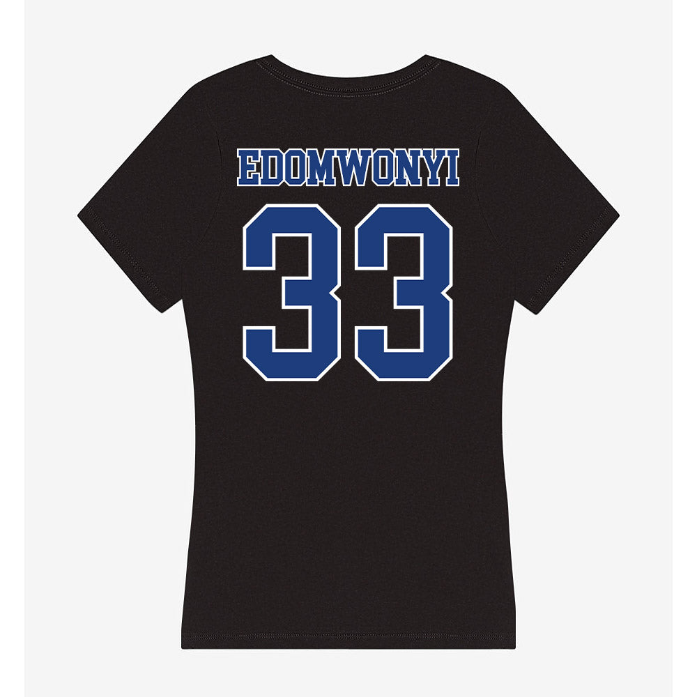 McNeese State - NCAA Women's Soccer : Elizabeth Edomwonyi - Women's V-Neck T-Shirt-1