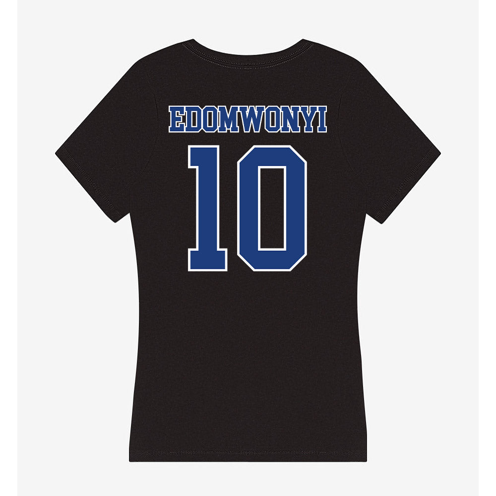 McNeese State - NCAA Women's Soccer : Elizabeth Edomwonyi - Women's V-Neck T-Shirt-1