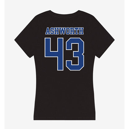 McNeese State - NCAA Baseball : Reese Ashworth - Women's V-Neck T-Shirt-1