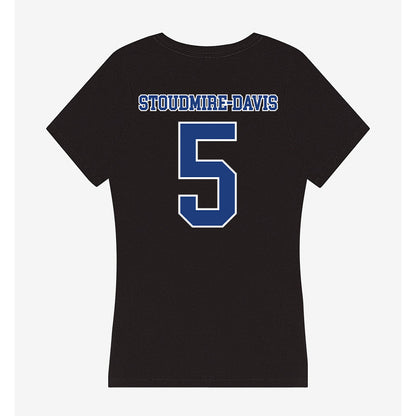 McNeese State - NCAA Football : Javon Stoudmire-Davis - Women's V-Neck T-Shirt-1