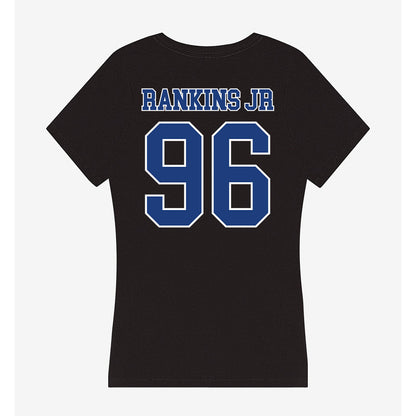 McNeese State - NCAA Football : Devwin Rankins Jr - Women's V-Neck T-Shirt-1