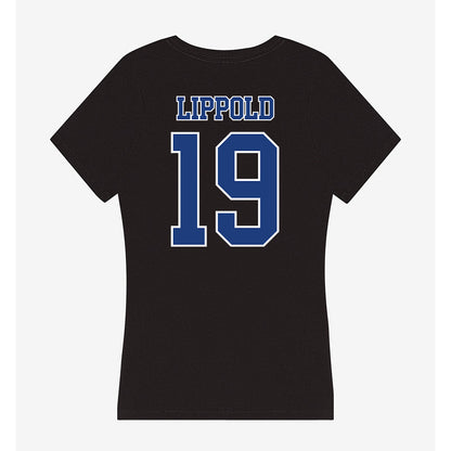 McNeese State - NCAA Football : Devin Lippold - Women's V-Neck T-Shirt-1