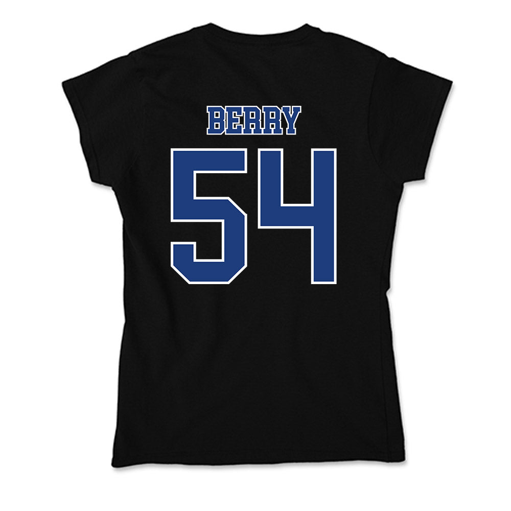 McNeese State - NCAA Football : Jacoby Berry - Soft Style Women’s T-Shirt-1
