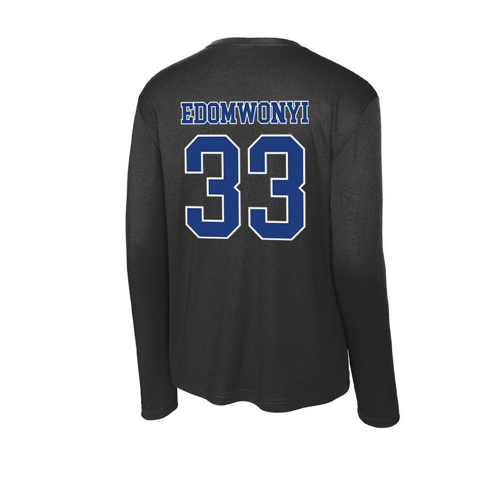 McNeese State - NCAA Women's Soccer : Elizabeth Edomwonyi - Activewear Long Sleeve T-Shirt-1
