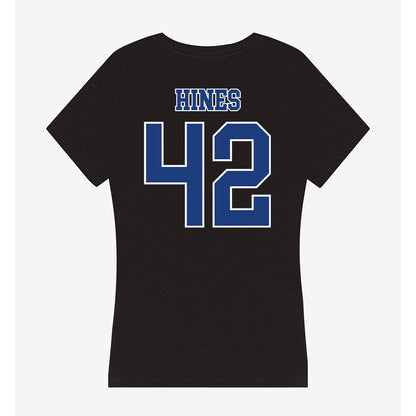 McNeese State - NCAA Football : Kesean Hines - Women's V-Neck T-Shirt-1