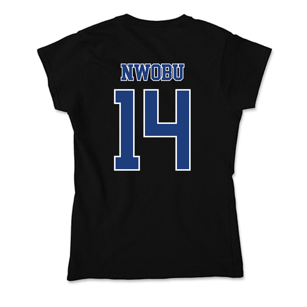 McNeese State - NCAA Football : Ikenna Nwobu - Soft Style Women’s T-Shirt-1