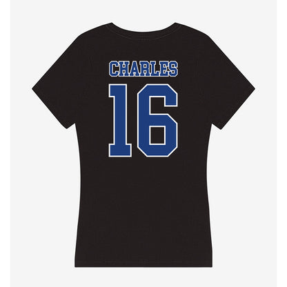 McNeese State - NCAA Football : Cohen Charles - Women's V-Neck T-Shirt-1