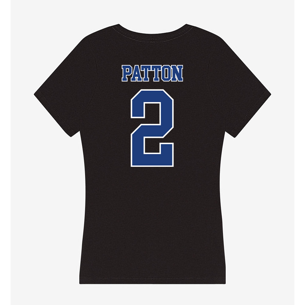 McNeese State - NCAA Women's Basketball : Arianna Patton - Women's V-Neck T-Shirt-1