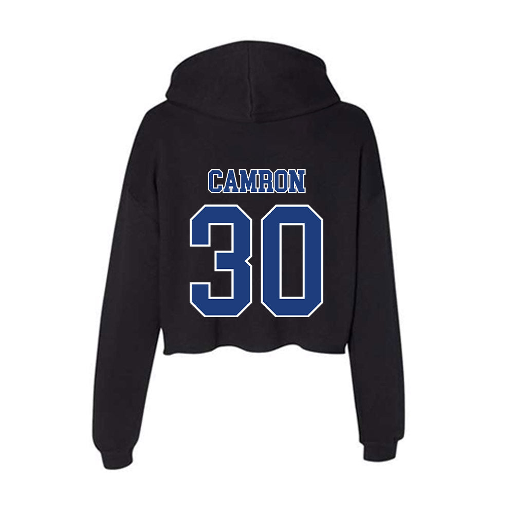 McNeese State - NCAA Football : Deaglan Camron - Women's Crop Fleece Hoodie-1
