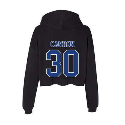 McNeese State - NCAA Football : Deaglan Camron - Women's Crop Fleece Hoodie-1