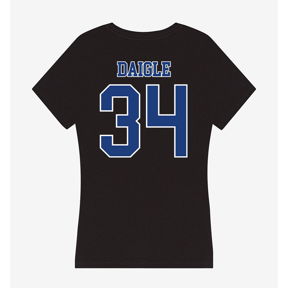 McNeese State - NCAA Softball : Malayna Daigle - Women's V-Neck T-Shirt-1