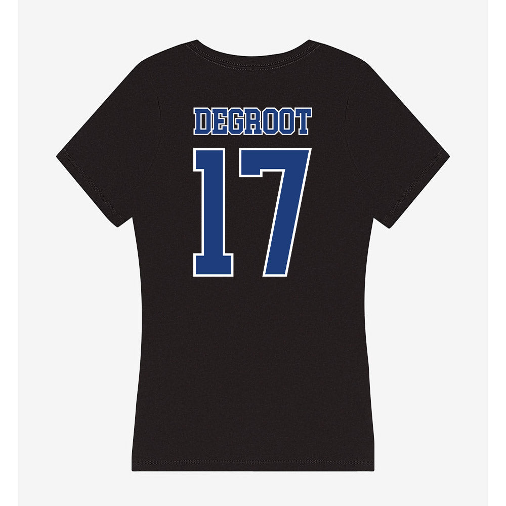 McNeese State - NCAA Baseball : Josh DeGroot - Women's V-Neck T-Shirt-1