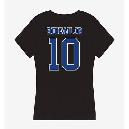 McNeese State - NCAA Football : Kevin Rideau Jr - Women's V-Neck T-Shirt-1