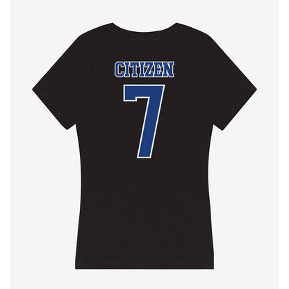 McNeese State - NCAA Football : trevonte citizen - Women's V-Neck T-Shirt-1