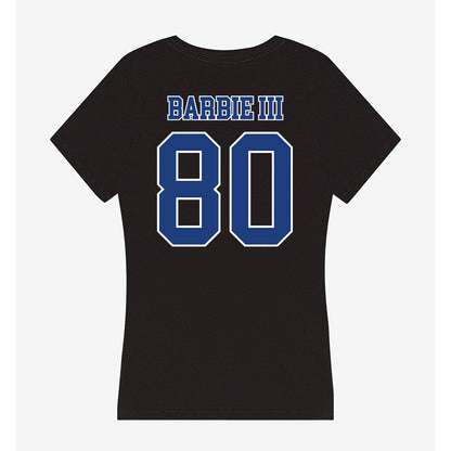 McNeese State - NCAA Football : Johnnie Barbie III - Women's V-Neck T-Shirt-1