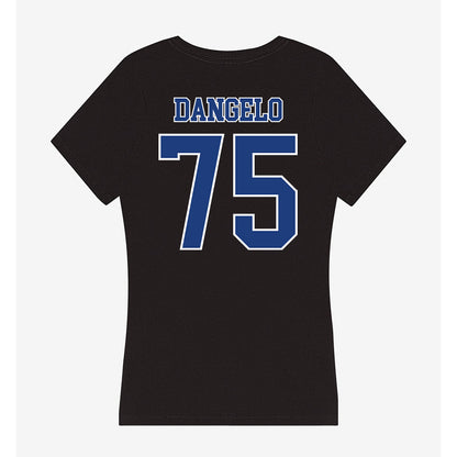 McNeese State - NCAA Football : Miguel DAngelo - Women's V-Neck T-Shirt-1