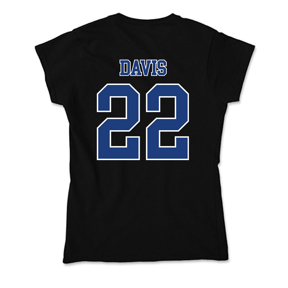 McNeese State - NCAA Football : Marquez Davis - Soft Style Women’s T-Shirt-1