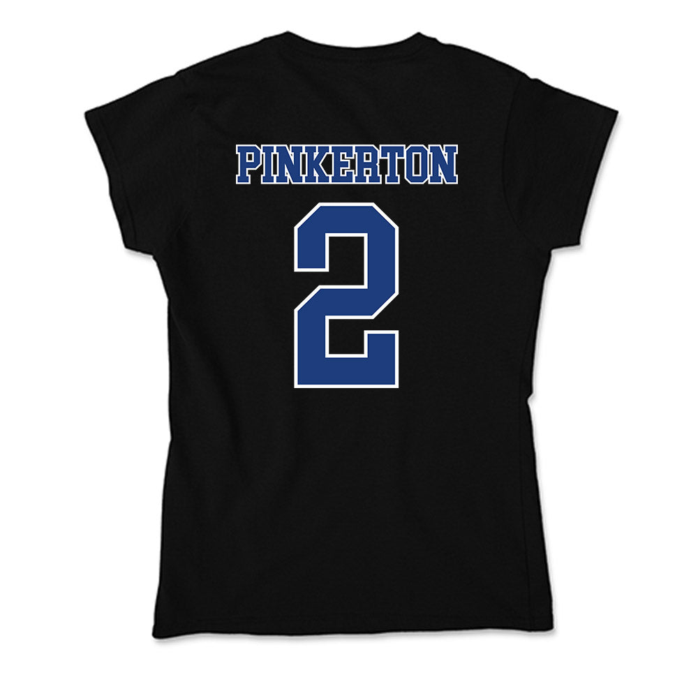 McNeese State - NCAA Baseball : DJ Pinkerton - Soft Style Women’s T-Shirt-1