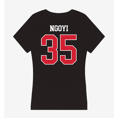 Eastern Washington - NCAA Men's Basketball : Shaumba Ngoyi - Women's V-Neck T-Shirt-1