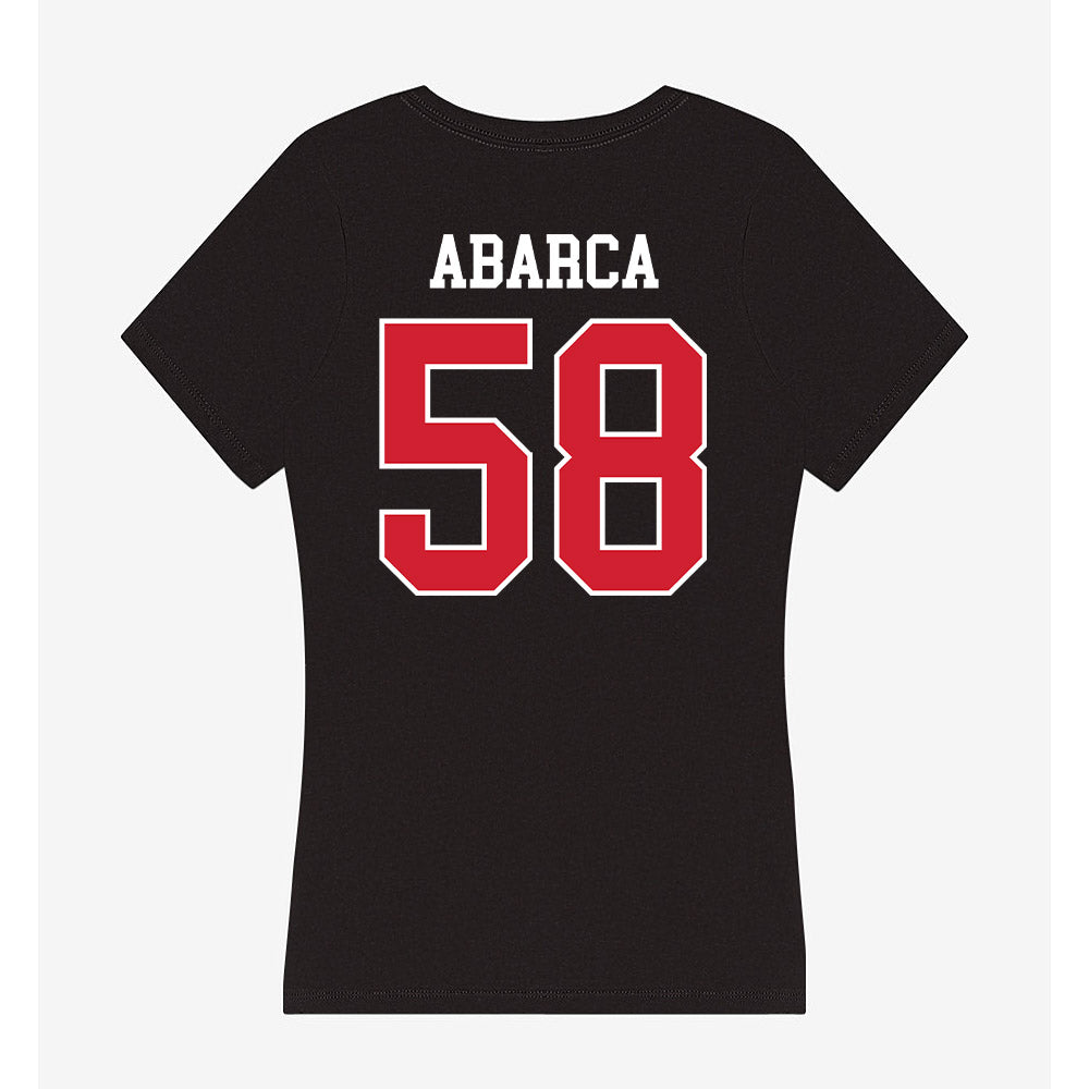 Eastern Washington - NCAA Football : Cole Abarca - Women's V-Neck T-Shirt-1