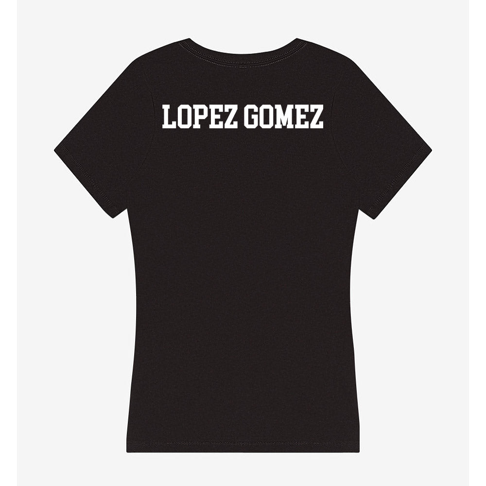 Eastern Washington - NCAA Women's Tennis : Maria Lopez Gomez - Women's V-Neck T-Shirt-1