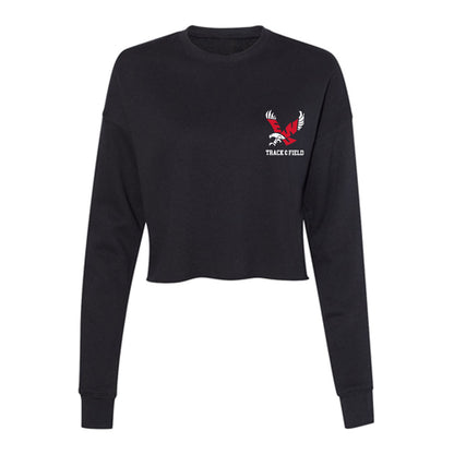 Eastern Washington - NCAA Women's Track & Field : Jordyn Grady - Women's Cropped Crew Fleece-0
