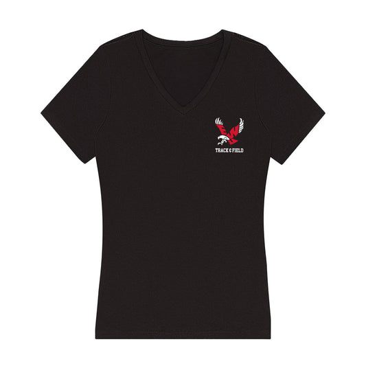 Eastern Washington - NCAA Men's Track & Field : Enoch Okoh - Women's V-Neck T-Shirt-0