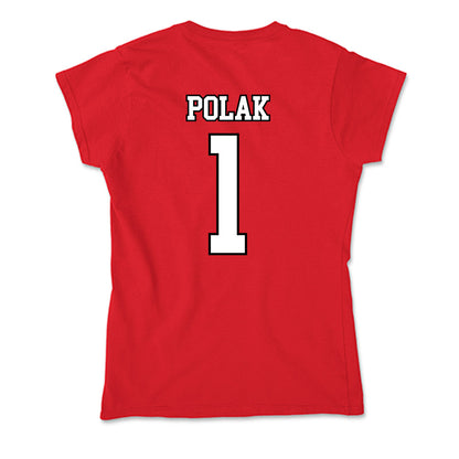 Youngstown State - NCAA Men's Basketball : Cam Polak - Soft Style Women’s T-Shirt-1