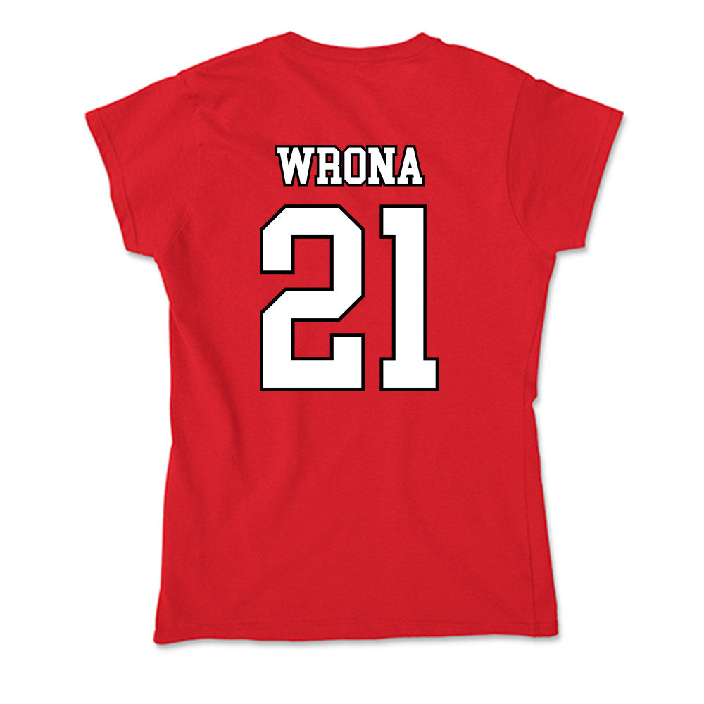 Youngstown State - NCAA Baseball : Jay Wrona - Soft Style Women’s T-Shirt-1
