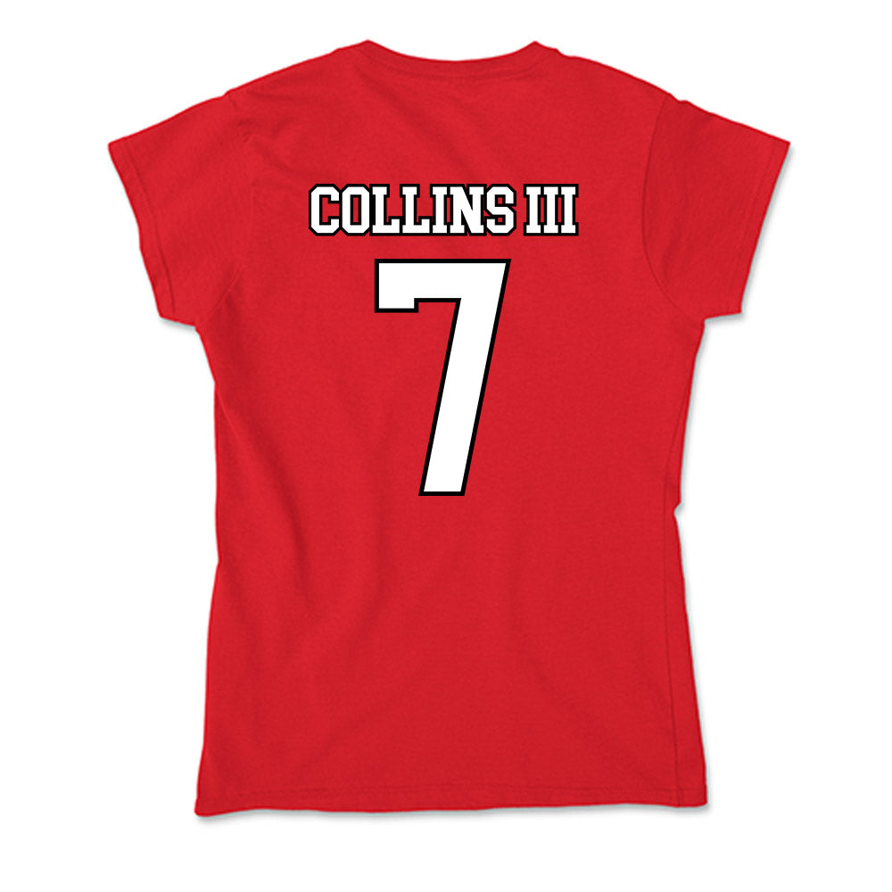 Youngstown State - NCAA Football : Raleigh Collins III - Soft Style Women’s T-Shirt-1