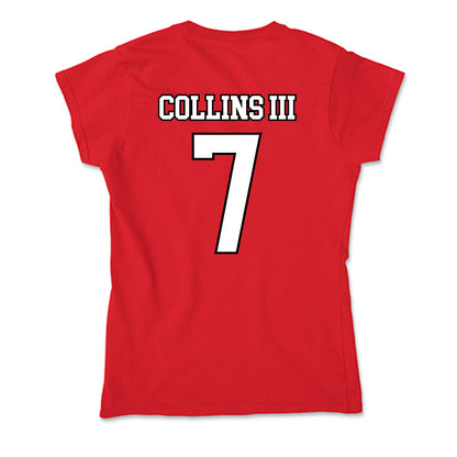 Youngstown State - NCAA Football : Raleigh Collins III - Soft Style Women’s T-Shirt-1