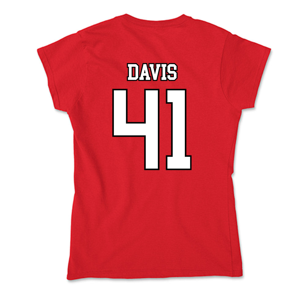 Youngstown State - NCAA Football : Tyris Davis - Soft Style Women’s T-Shirt-1