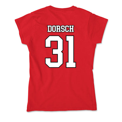 Youngstown State - NCAA Baseball : Aidan Dorsch - Soft Style Women’s T-Shirt-1