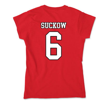 Youngstown State - NCAA Women's Soccer : Emerson Suckow - Soft Style Women’s T-Shirt-1