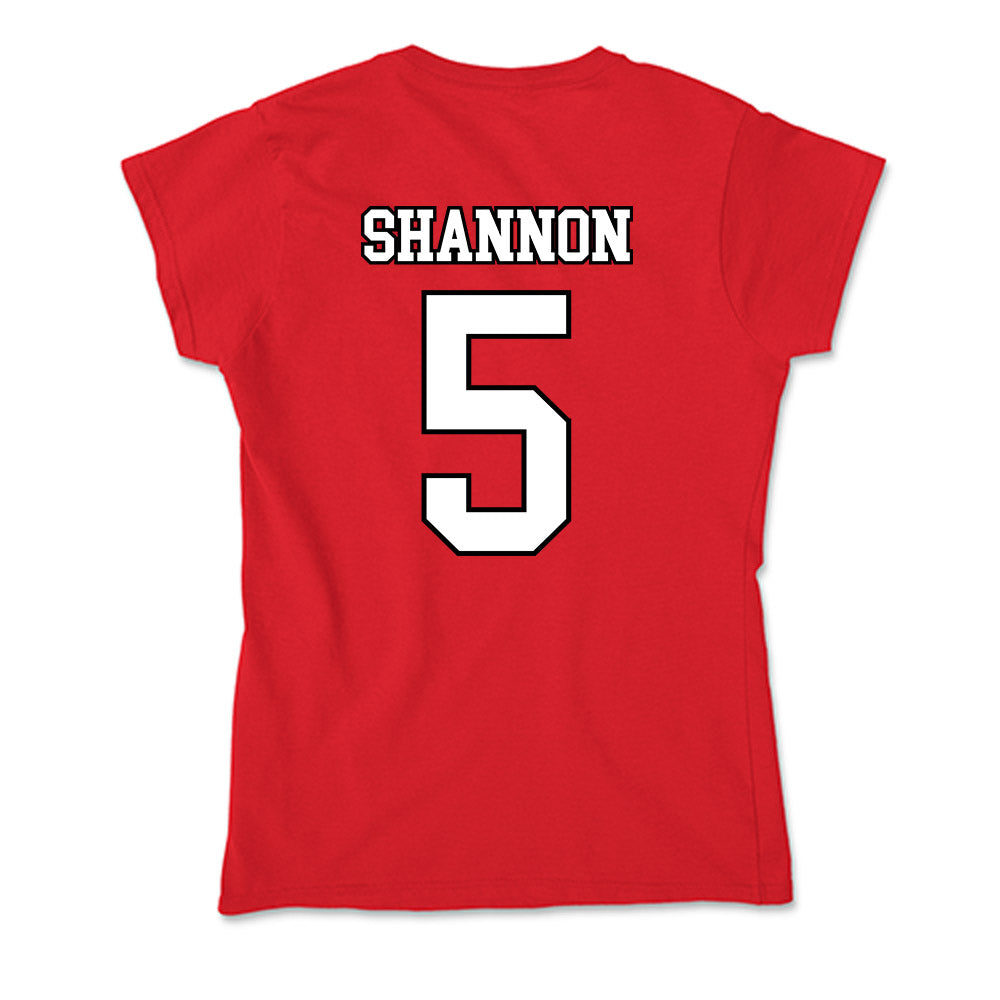 Youngstown State - NCAA Baseball : Brady Shannon - Soft Style Women’s T-Shirt-1