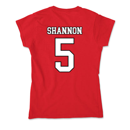 Youngstown State - NCAA Baseball : Brady Shannon - Soft Style Women’s T-Shirt-1