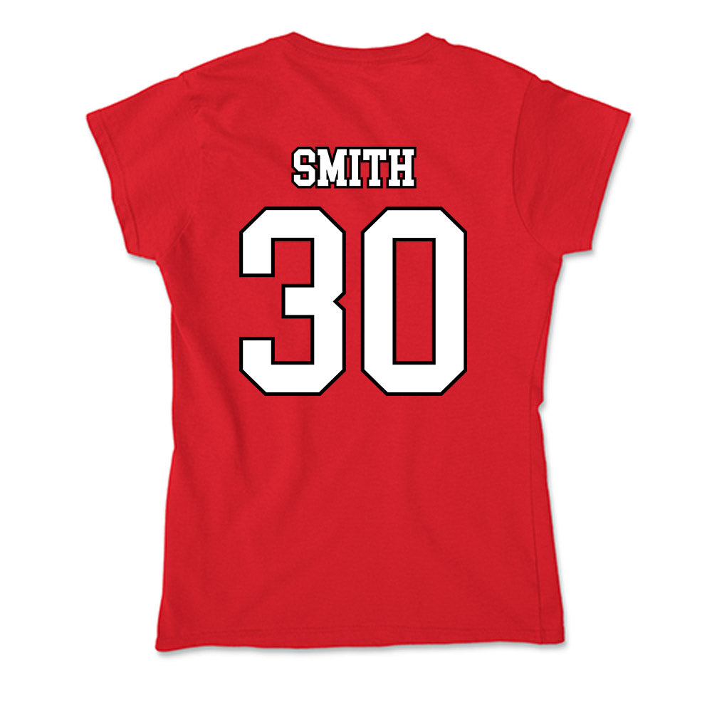 Youngstown State - NCAA Baseball : Brevin Smith - Soft Style Women’s T-Shirt-1