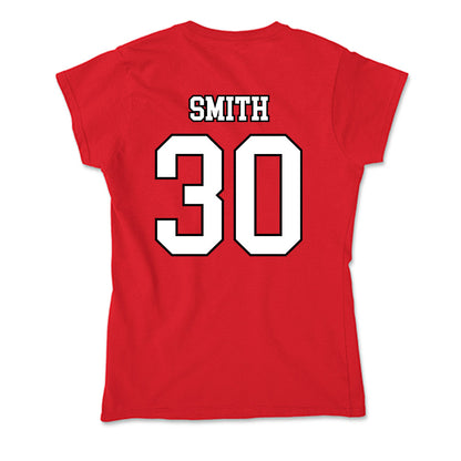 Youngstown State - NCAA Baseball : Brevin Smith - Soft Style Women’s T-Shirt-1