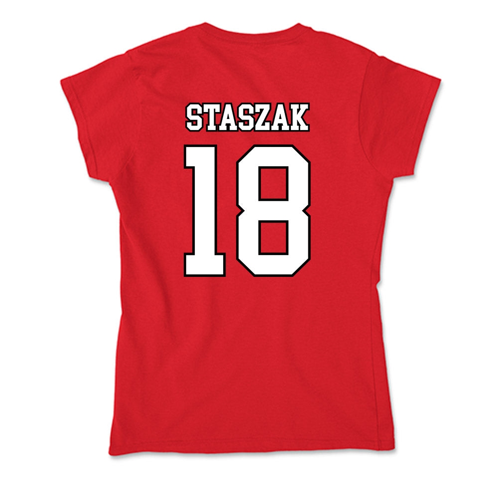 Youngstown State - NCAA Softball : Leila Staszak - Soft Style Women’s T-Shirt-1