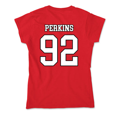 Youngstown State - NCAA Football : Devaughn Perkins - Soft Style Women’s T-Shirt-1