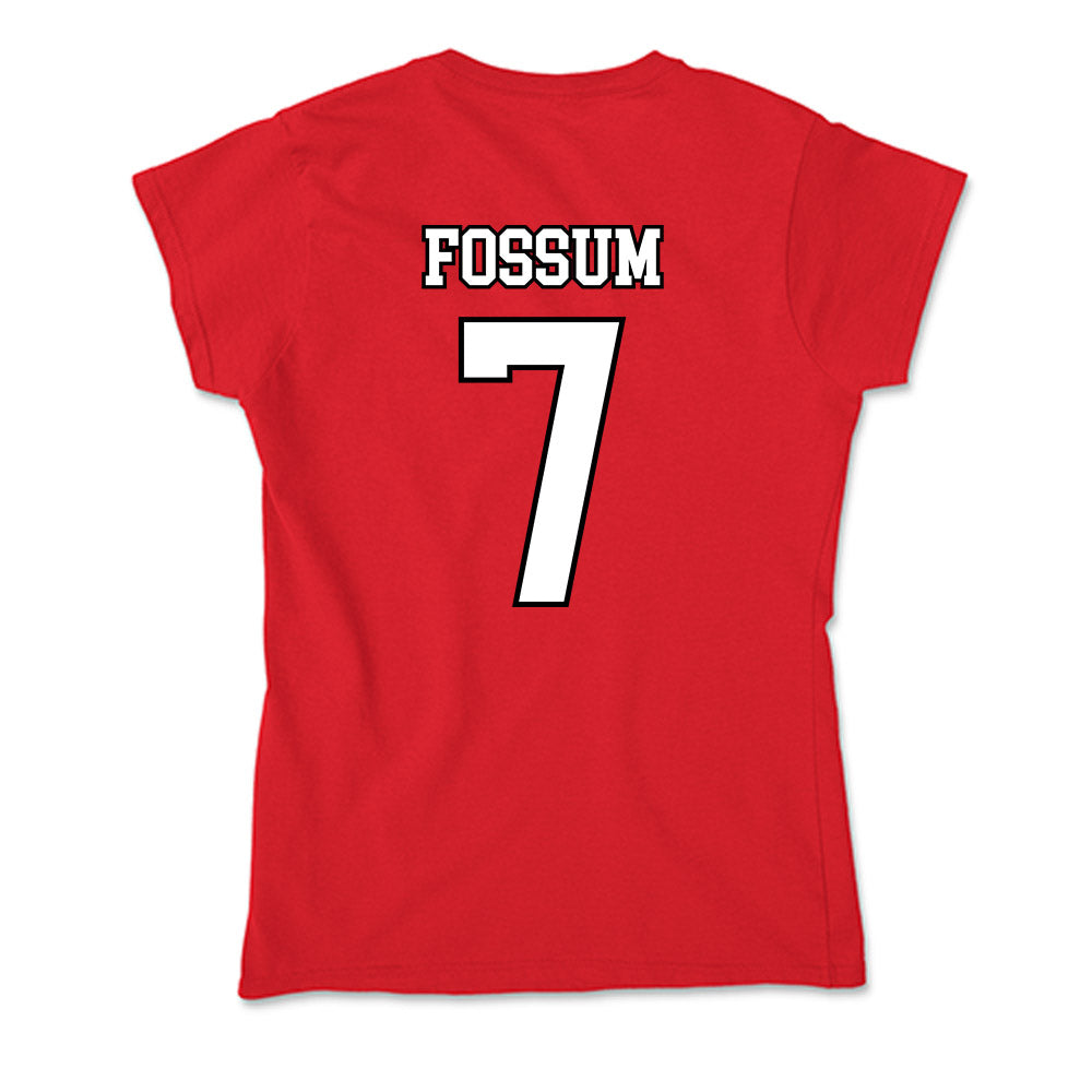 Youngstown State - NCAA Baseball : Kyle Fossum - Soft Style Women’s T-Shirt-1