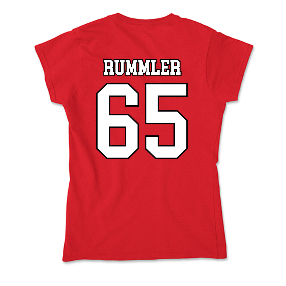 Youngstown State - NCAA Football : Brody Rummler - Soft Style Women’s T-Shirt-1