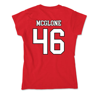 Youngstown State - NCAA Football : Michael McGlone - Soft Style Women’s T-Shirt-1