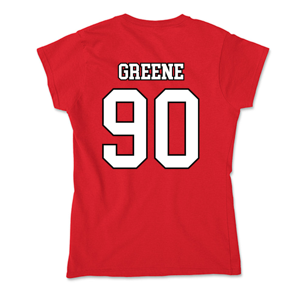 Youngstown State - NCAA Football : Conlan Greene - Soft Style Women’s T-Shirt-1